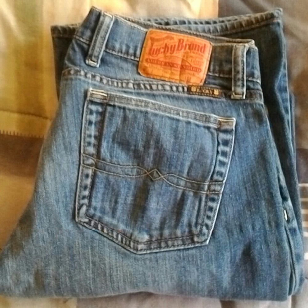 Lucky Blue Jeans Wide Leg