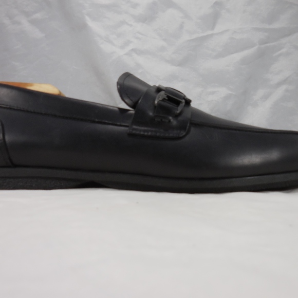 Mens Ferragamo WORN 1 TIME F Buckle black Loafers - Picture 7 of 8