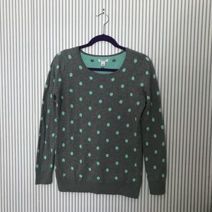 Polka dot sweater