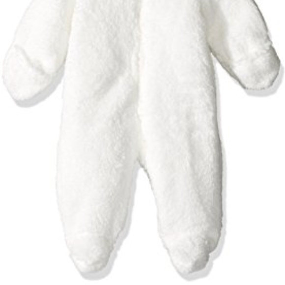Carter's Baby Hooded Faux-Sherpa Footed Coverall - Picture 2 of 2