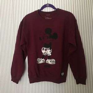 NEFF mickey crew neck