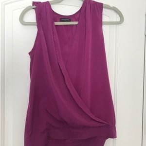 Purple blouse from banana republic