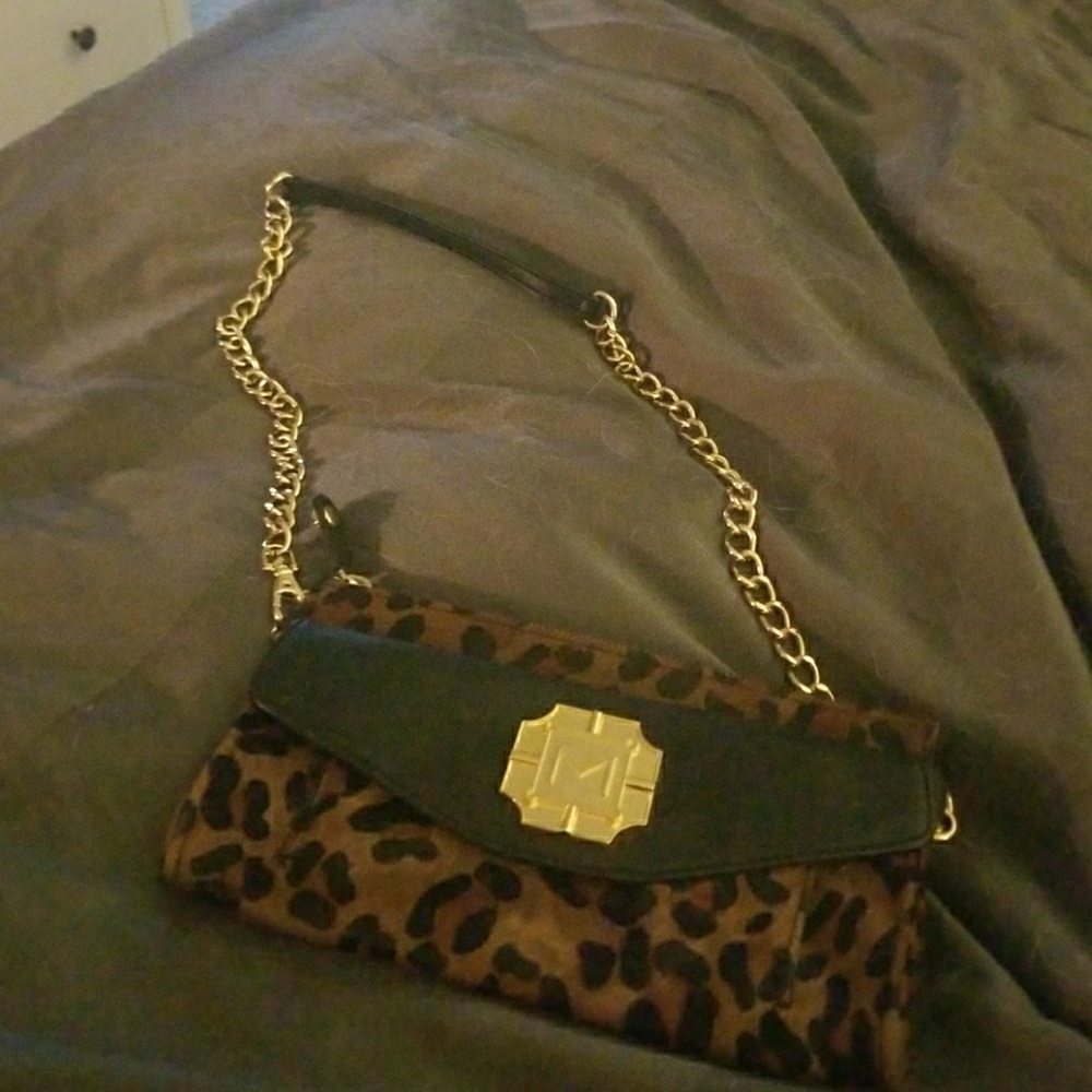 Monet faux fur handbag