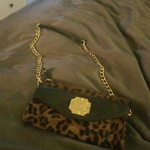 Monet faux fur handbag