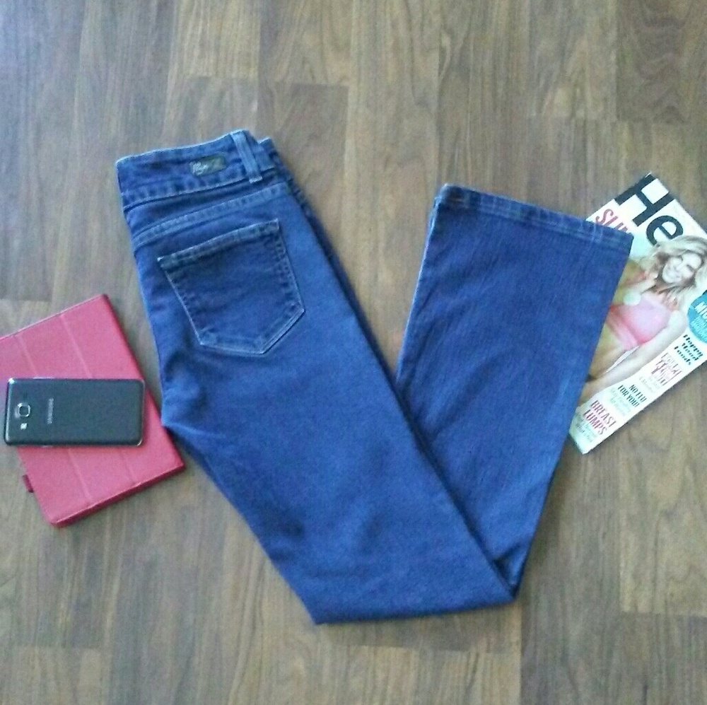 Paige Double Button Hidden Hills Jeans Size 27