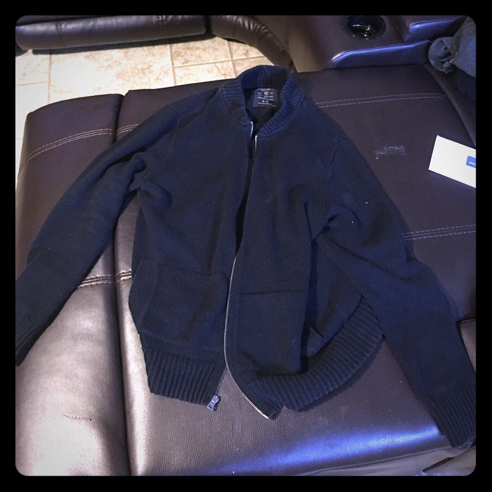 American eagle zip up cardigan