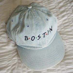 FRIENDS 90s inspired denim cap