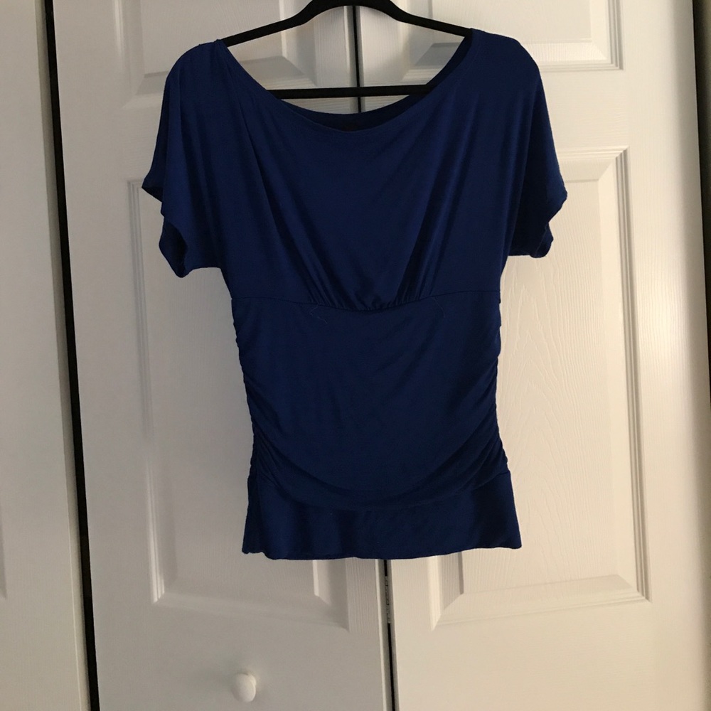 Royal blue top
