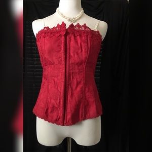 Frederick's of Hollywood Red Corset (38)