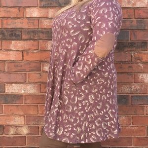 NWT Leopard Sweater Dress (1x 2x 3x)