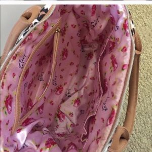 Betsey Johnson purse with strap