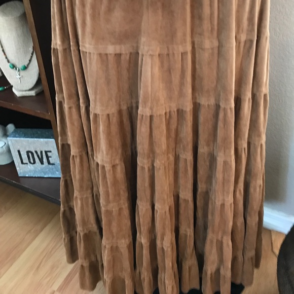Tribal Dresses & Skirts - BOHO Faux Suede Skirt by ⭐️TRIBAL⭐️