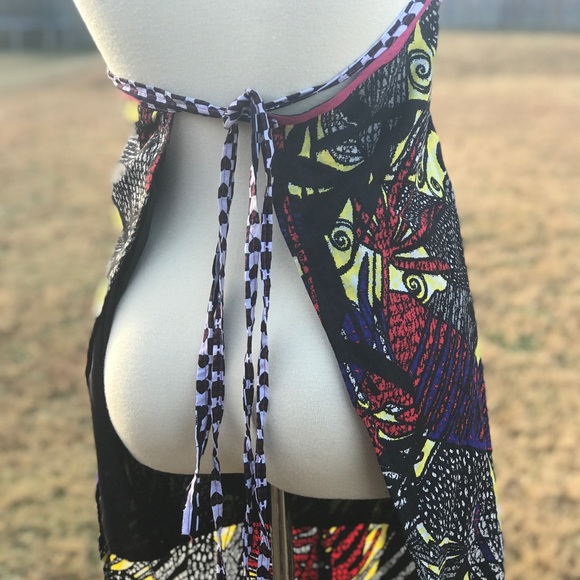 🎊HP🎊 African Print Women’s Sleeveless Dress. - Picture 7 of 8