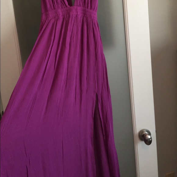 Long halter top dress, can tie multiple ways - Picture 3 of 4