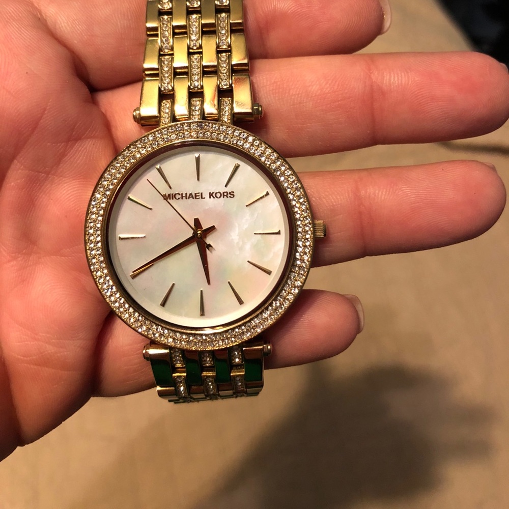 ❗️Gold and Diamond Michael Kors Watch❗️