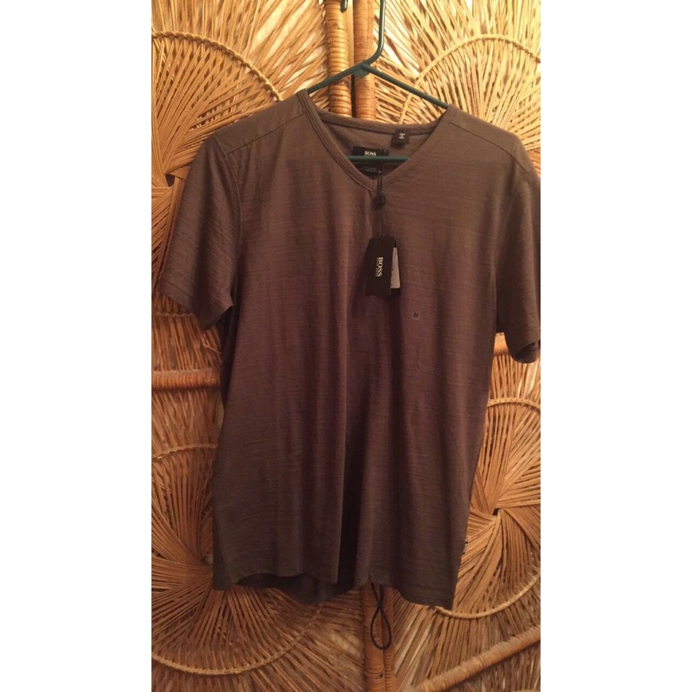 Medium brown Hugo Boss shirt