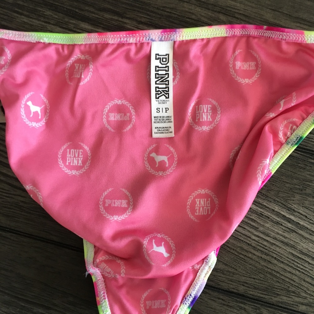 PINK SWIM BOTTOM - Picture 2 of 3