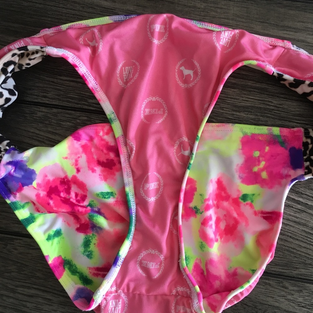 PINK SWIM BOTTOM - Picture 3 of 3