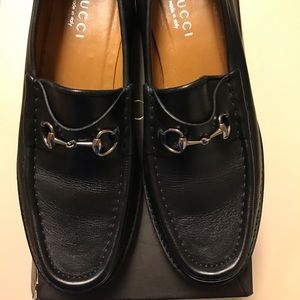 New GUCCI women's loafers size 10 black.