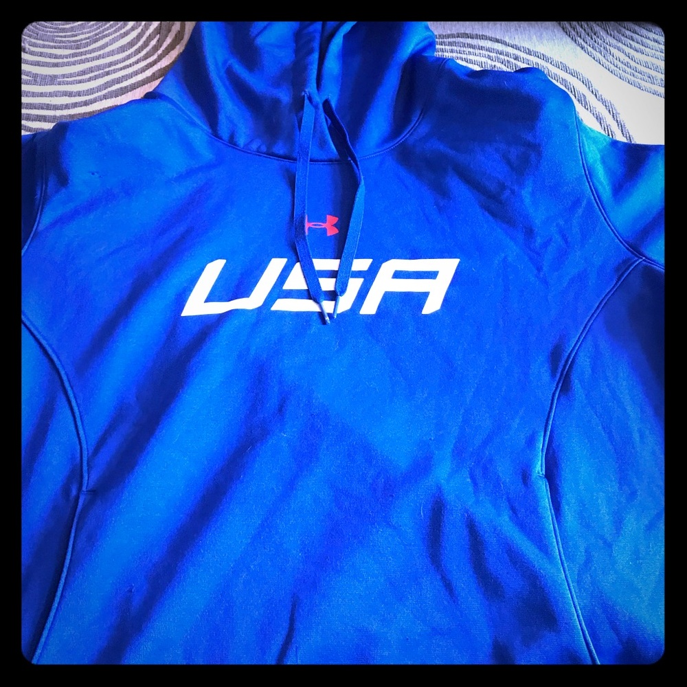 Cold gear USA under armour hoodie