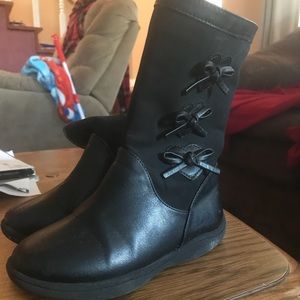 Toddler Girls Black Boots