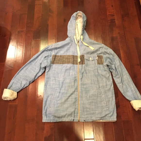 Billabong Other - Men’s Billabong reversible zipper up light jacket