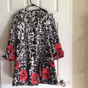 Colorful trench coat