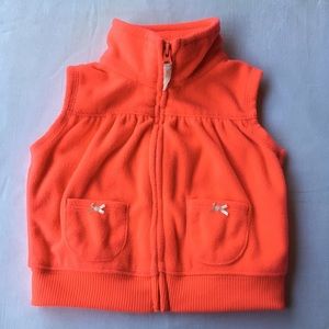 Carters Baby fleece vest