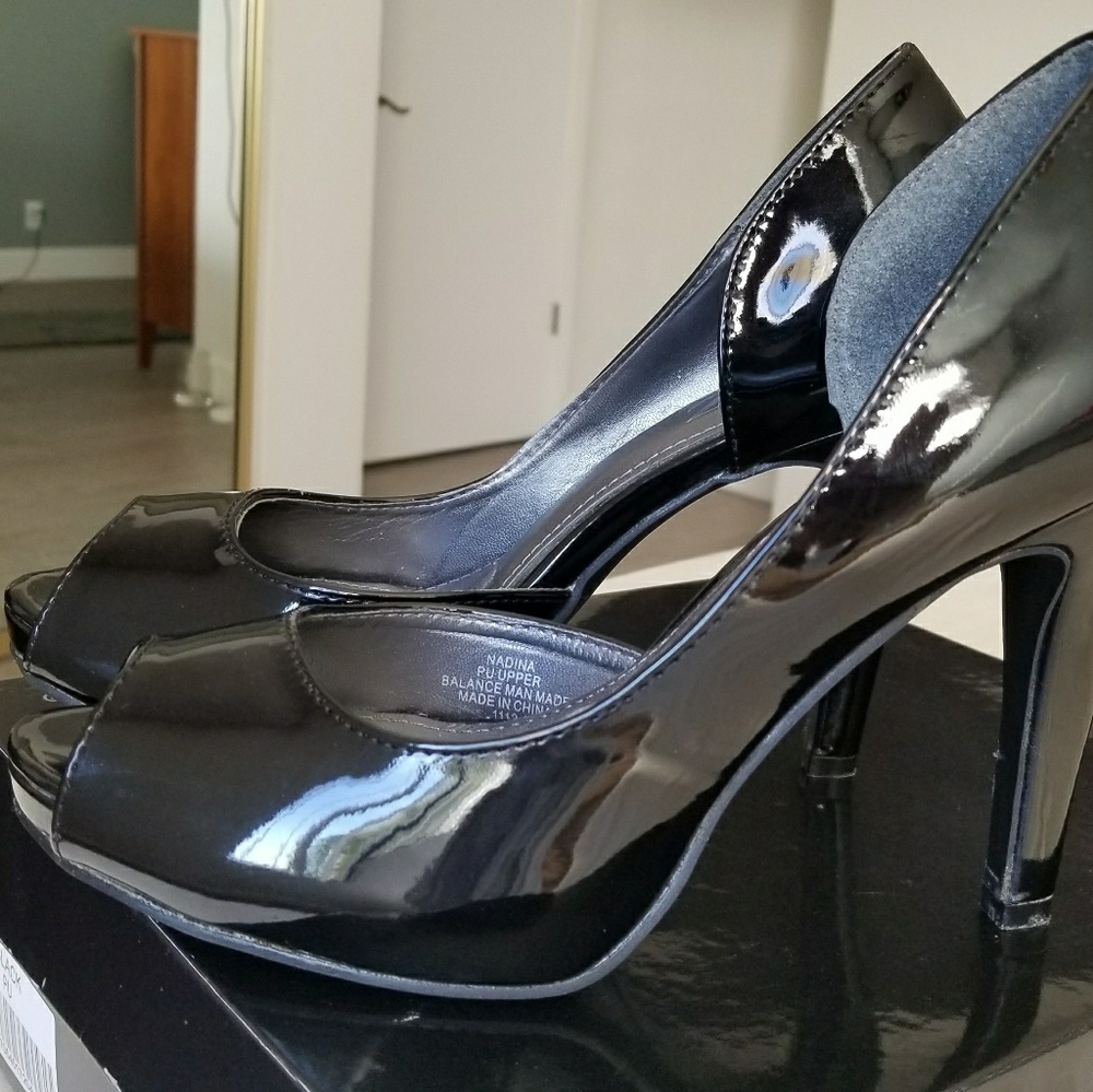 Peep Toe High Heels