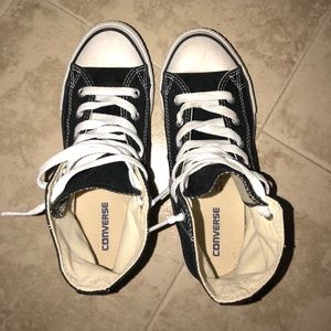 Black Hightop Converse