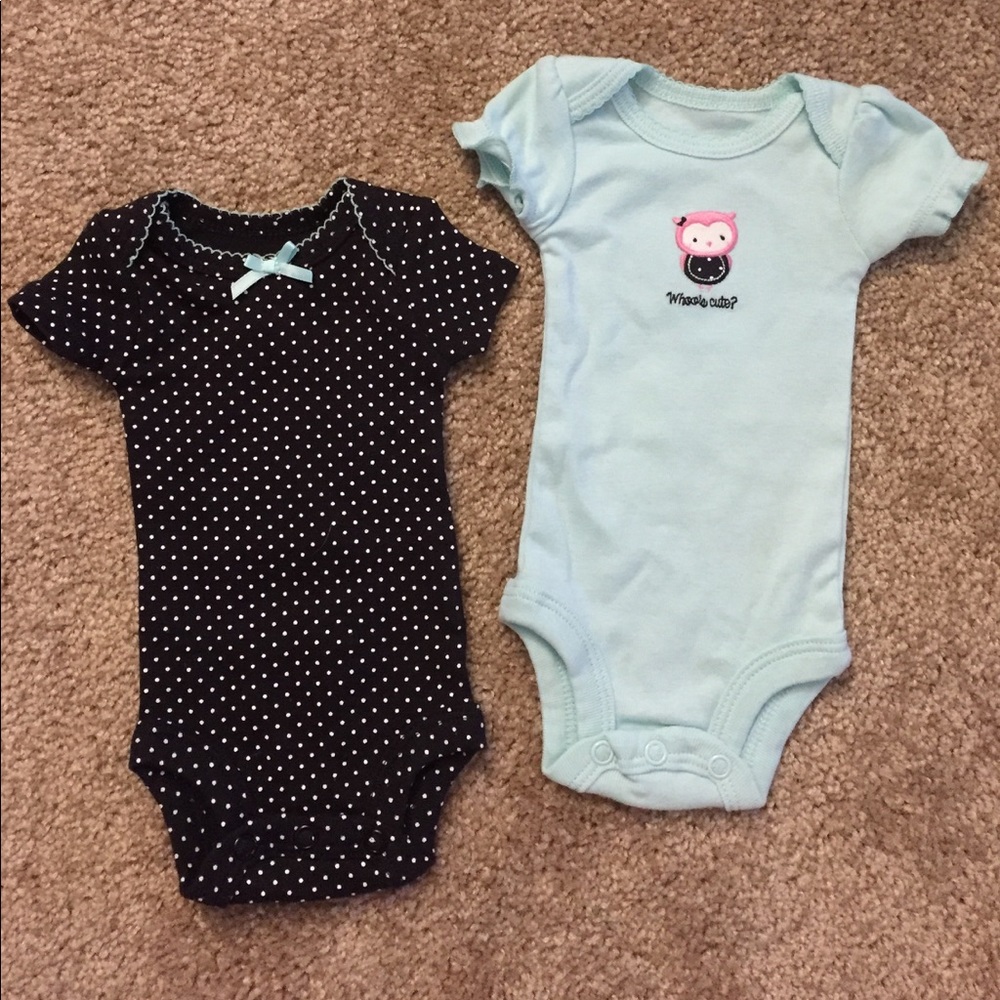 💕 Carter's Child of Mine Preemie Onesies 💕