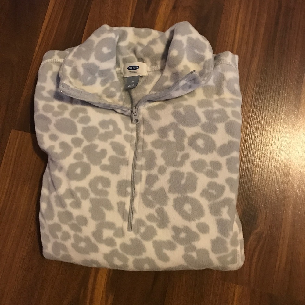 Old navy fleece sweater.