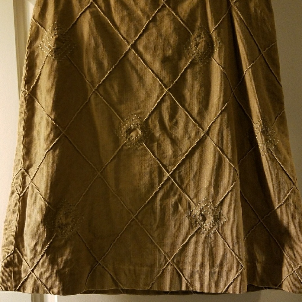 Corduroy skirt