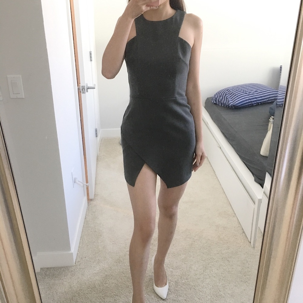 🌟 Sexy Tobi dress in grey color