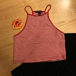 Forever 21 Razorback crop top