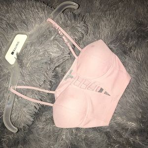 Pastel pink crop top