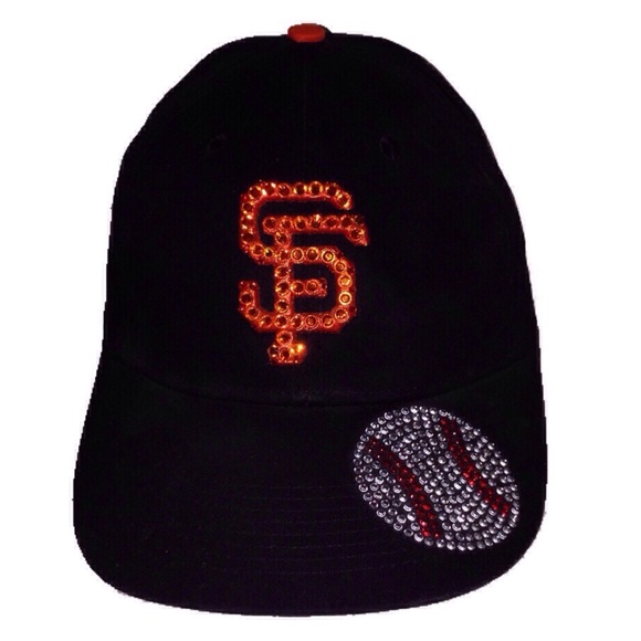 San Francisco Giants Girly Bling Baseball Hat ⚾️ - Picture 2 of 2