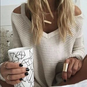 Free people knit sweater
