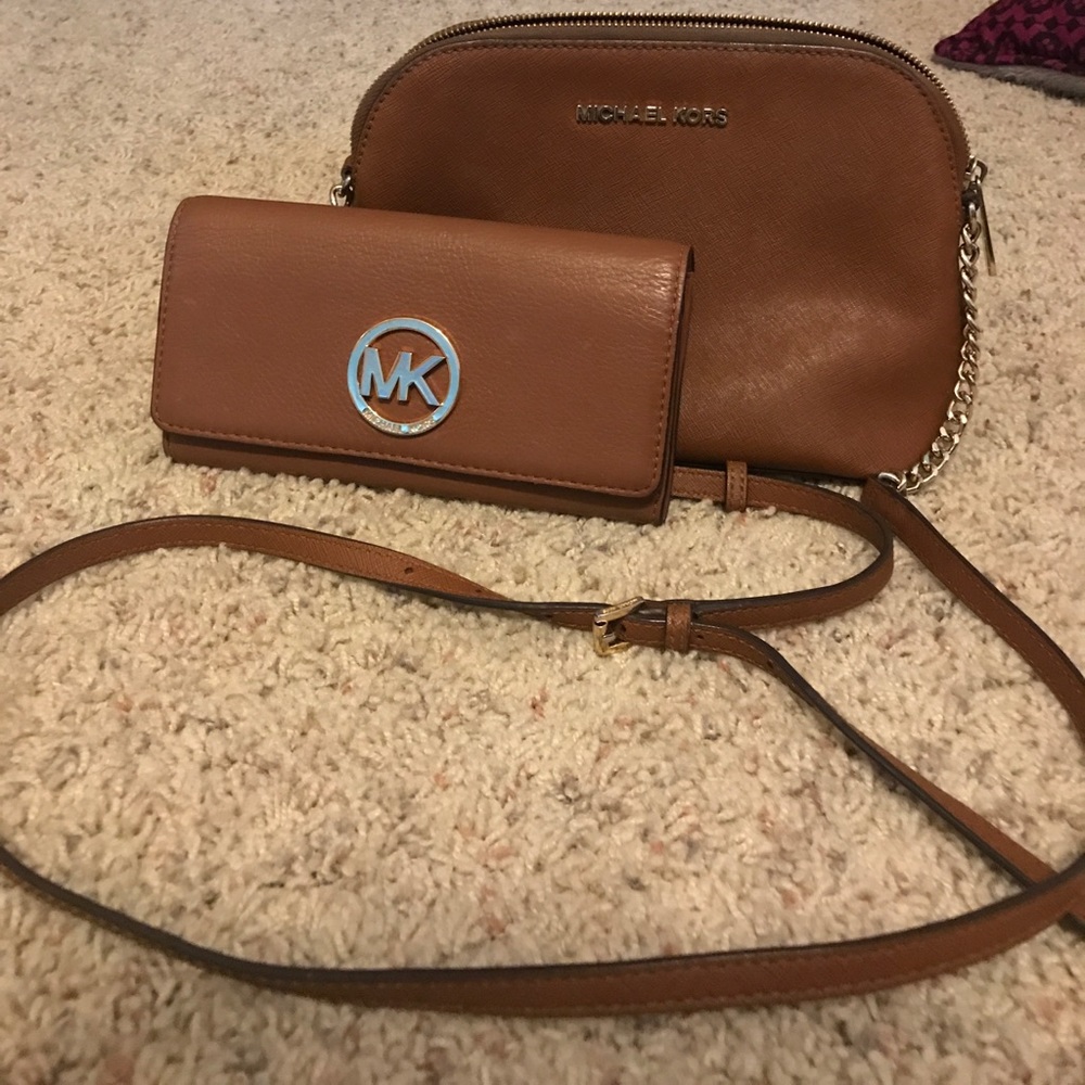 Michael Kors purse and wallet.