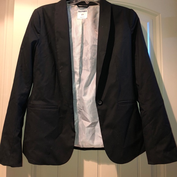 Old Navy black blazer. Size small. - Picture 1 of 3