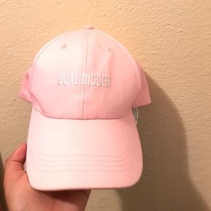 Pink “goal digger” hat