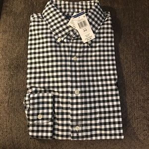 NWT Polo plaid long sleeve Men's shirt