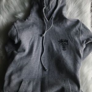 Stüssy grey hoodie