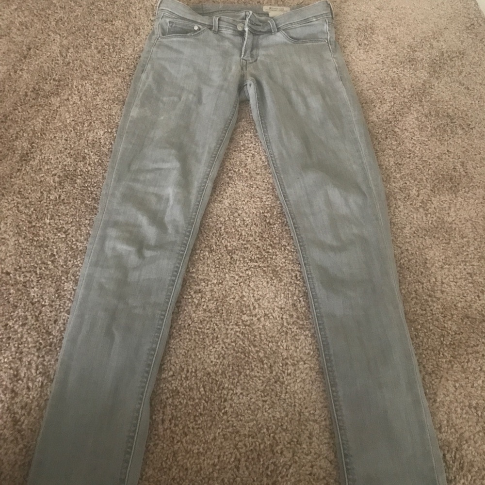 Grey jeans