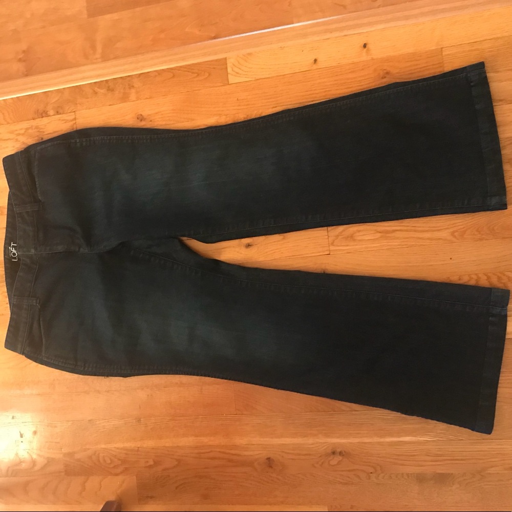 Loft Curvy Flare Jeans