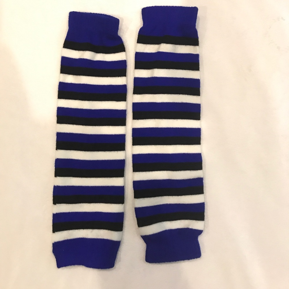 NWOT Gaiters / socks stripes