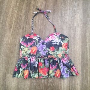 Kortni Jeane Sweetheart Peplum Top