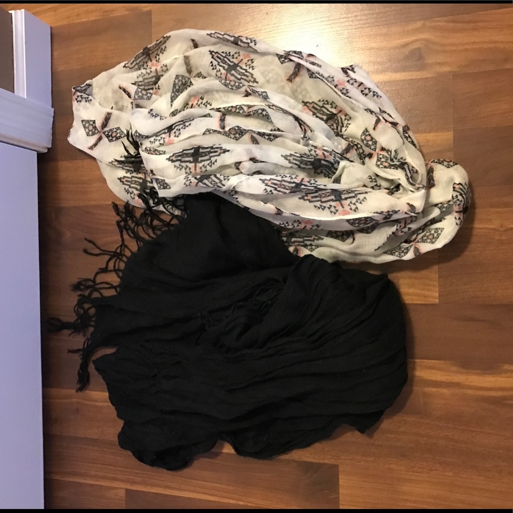 Two scarves!