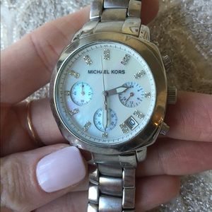 Michael Kors Mother of Pearl Watch
