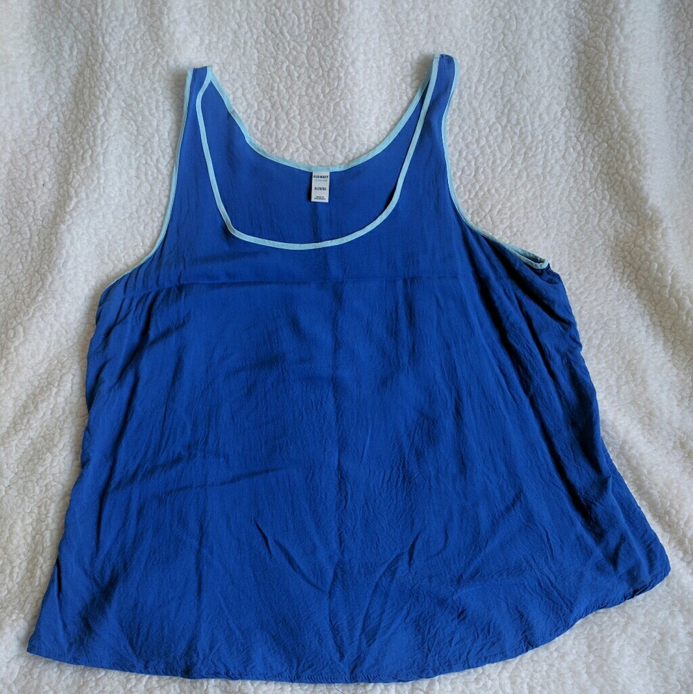 Blue old Navy tank